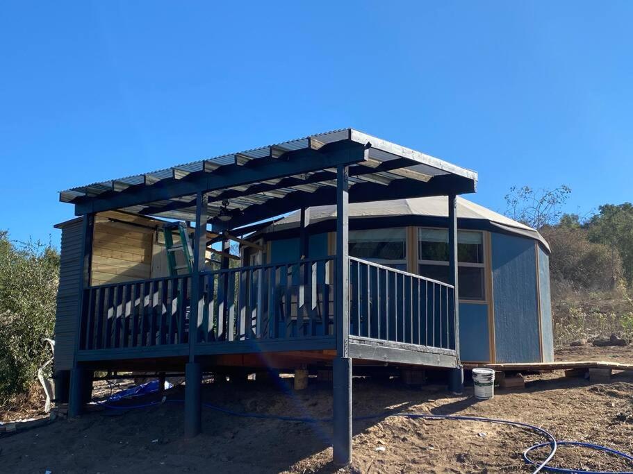 Glamping-Sky Dome Yurt-Tiny House-2 By Lavenders Field Vila Valley Center Exterior foto