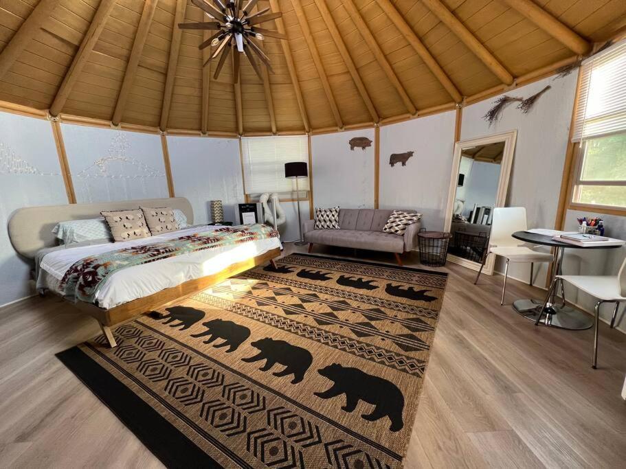 Glamping-Sky Dome Yurt-Tiny House-2 By Lavenders Field Vila Valley Center Exterior foto