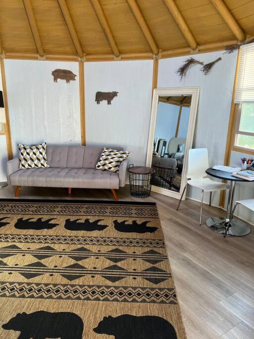 Glamping-Sky Dome Yurt-Tiny House-2 By Lavenders Field Vila Valley Center Exterior foto