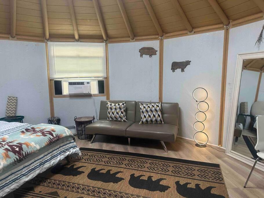 Glamping-Sky Dome Yurt-Tiny House-2 By Lavenders Field Vila Valley Center Exterior foto